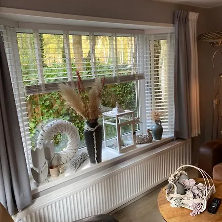 Luxe Met Prachtig Terras Op De Veluwe , Veel Privacy Chalet