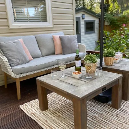 Luxe Met Prachtig Terras Op De Veluwe , Veel Privacy Chalet