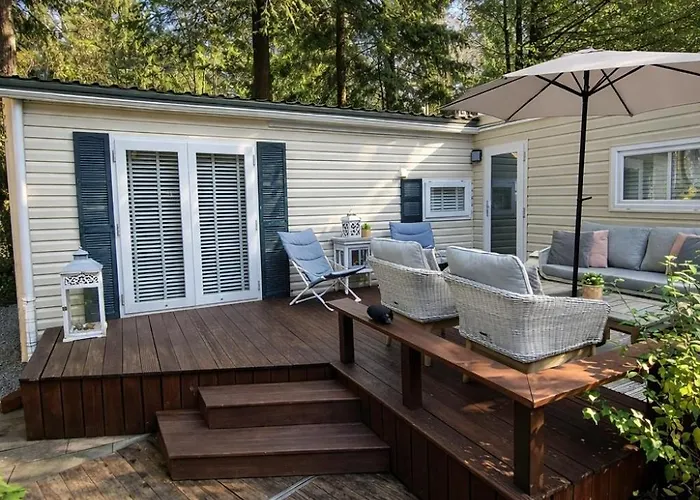 Luxe Met Prachtig Terras Op De Veluwe , Veel Privacy *