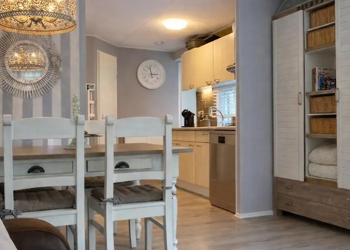 Luxe Met Prachtig Terras Op De Veluwe , Veel Privacy Chalet